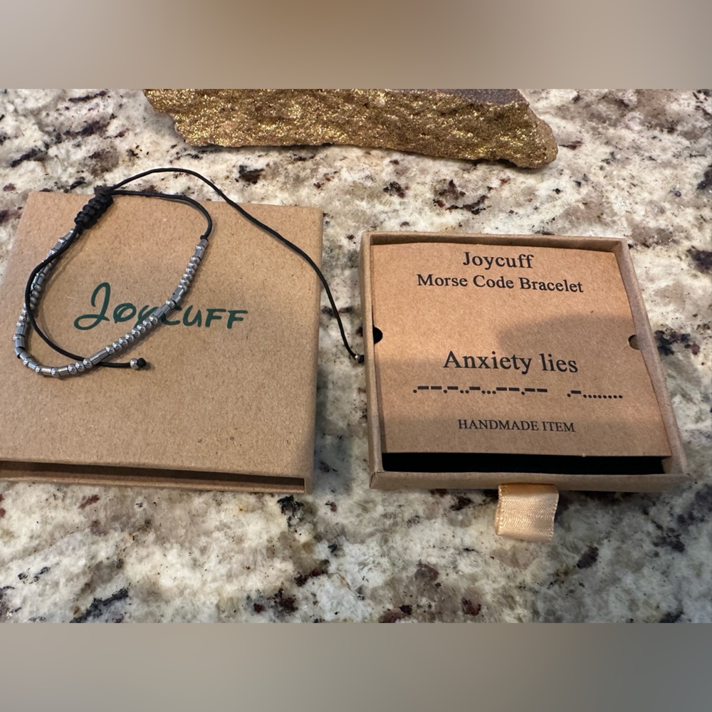 Joycuff anxiety lies bracelet